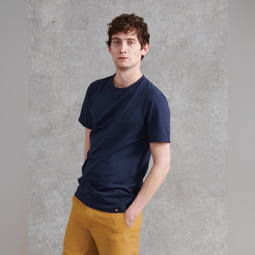 PRIVATE WHITE V.C. THE PRIVATE TEE - NAVY